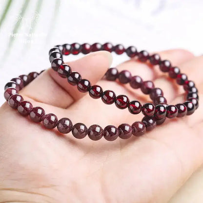 Bracelet "Malum" en Grenat | Bracelets | pierre naturelle bijoux