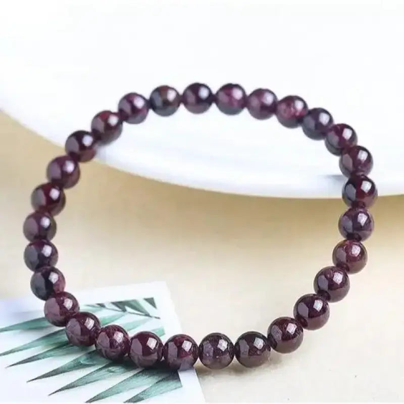 Bracelet "Malum" en Grenat | Bracelets | pierre naturelle bijoux