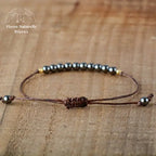 Bracelet "Mèdes" en Hématite | Bracelets | pierre naturelle bijoux