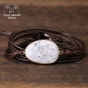 Bracelet "Harmonie" en Howlite | Bracelets | pierre naturelle bijoux