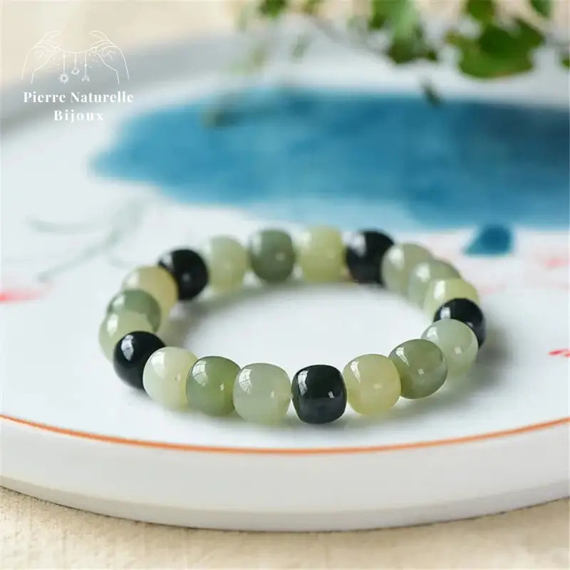 Bracelet "Apis" en Jade