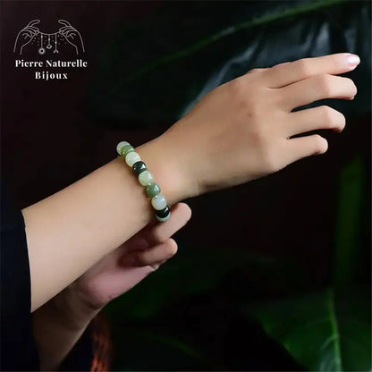 Bracelet "Apis" en Jade | Bracelets | pierre naturelle bijoux