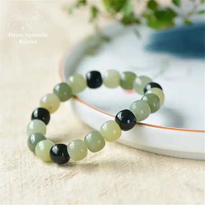 Bracelet "Apis" en Jade | Bracelets | pierre naturelle bijoux