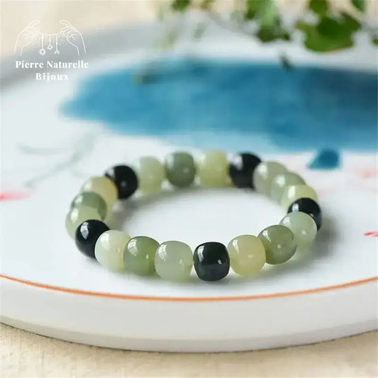 Bracelet "Apis" en Jade