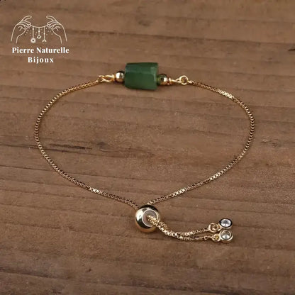 Bracelet "Autosuffisance" en Jade | Bracelets | pierre naturelle bijoux