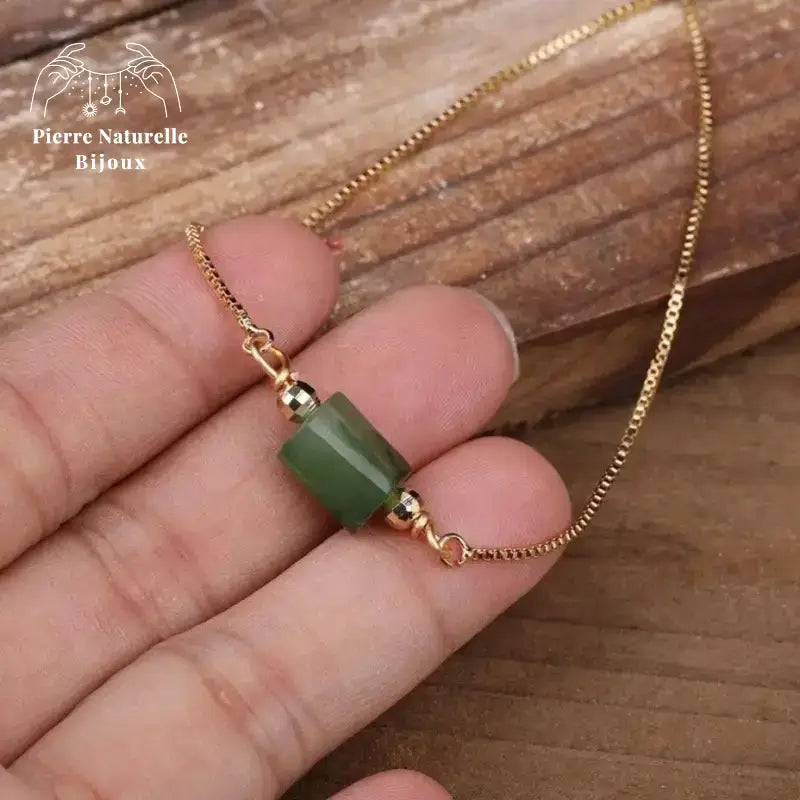 Bracelet "Autosuffisance" en Jade | Bracelets | pierre naturelle bijoux