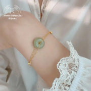 Bracelet "Avenir" en Jade | Bracelets | pierre naturelle bijoux