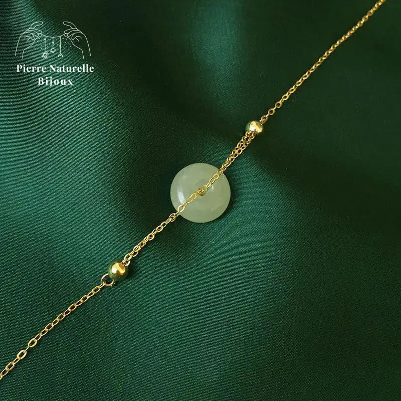 Bracelet "Avenir" en Jade | Bracelets | pierre naturelle bijoux