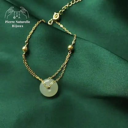 Bracelet "Avenir" en Jade | Bracelets | pierre naturelle bijoux