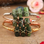 Bracelet cuivre en Jade | Bracelets | pierre naturelle bijoux