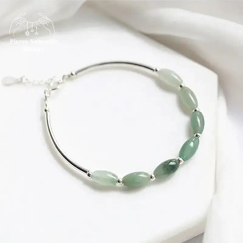Bracelet "Eternité" en Jade | Bracelets | pierre naturelle bijoux