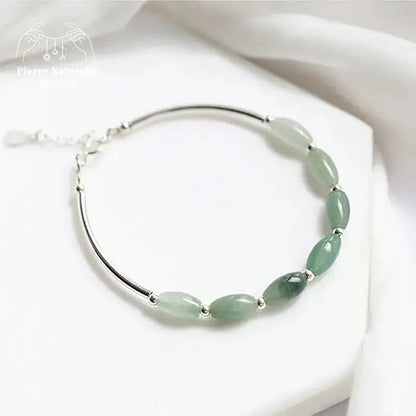 Bracelet "Eternité" en Jade | Bracelets | pierre naturelle bijoux