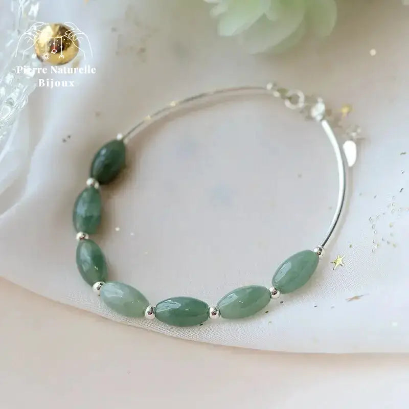 Bracelet "Eternité" en Jade | Bracelets | pierre naturelle bijoux