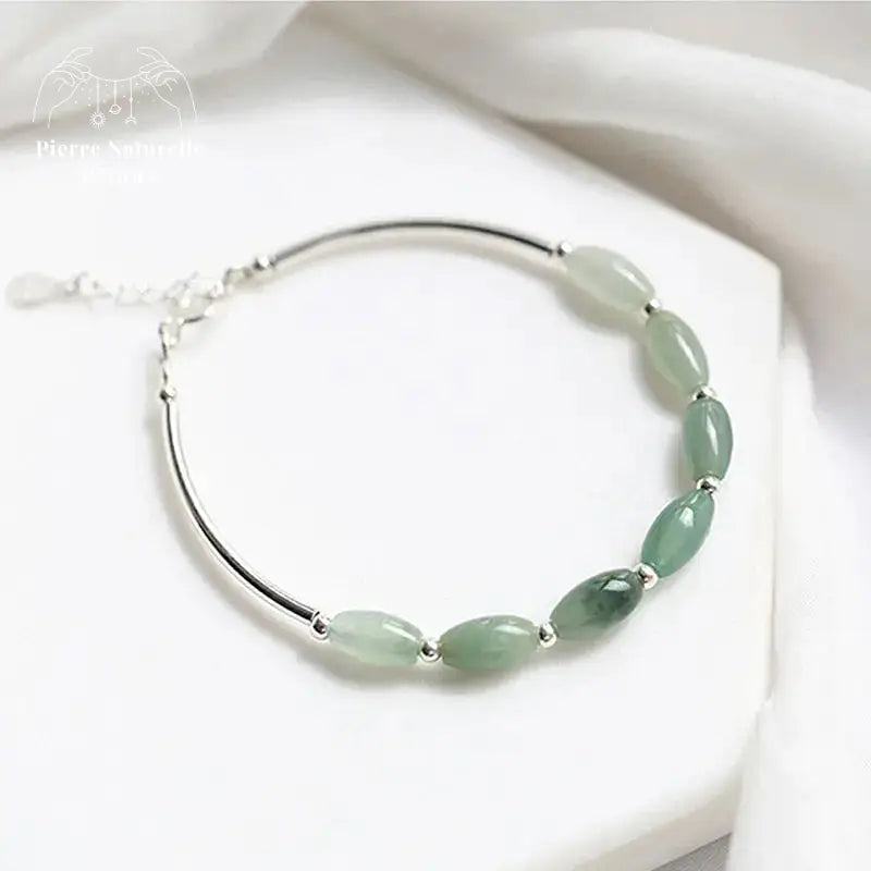 Bracelet "Eternité" en Jade | Bracelets | pierre naturelle bijoux