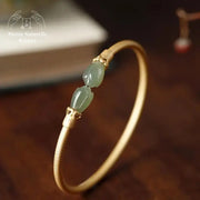 Bracelet "Hygée" en jade