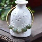 Bracelet en Jade vert | Bracelets | pierre naturelle bijoux