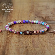 Bracelet en Jaspe impérial | Bracelets | pierre naturelle bijoux