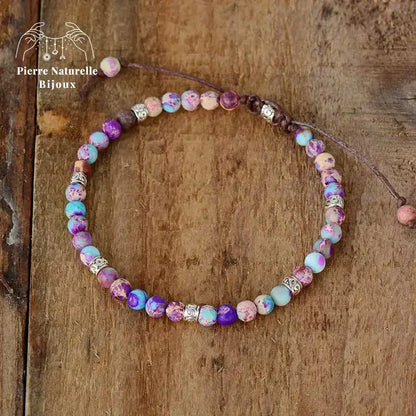 Bracelet en Jaspe impérial | Bracelets | pierre naturelle bijoux