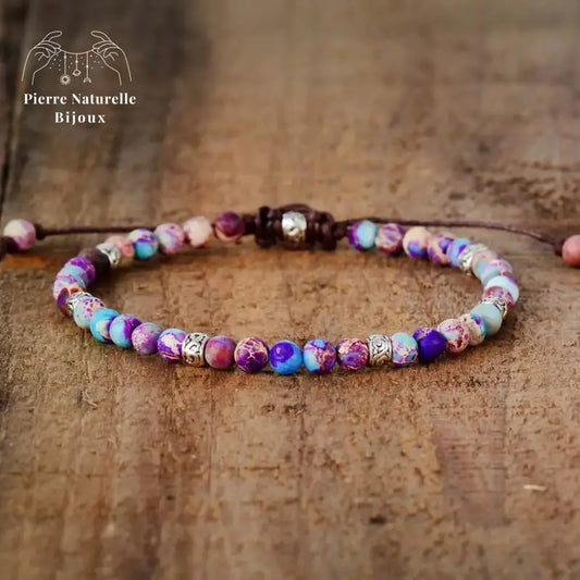 Bracelet en Jaspe impérial | Bracelets | pierre naturelle bijoux