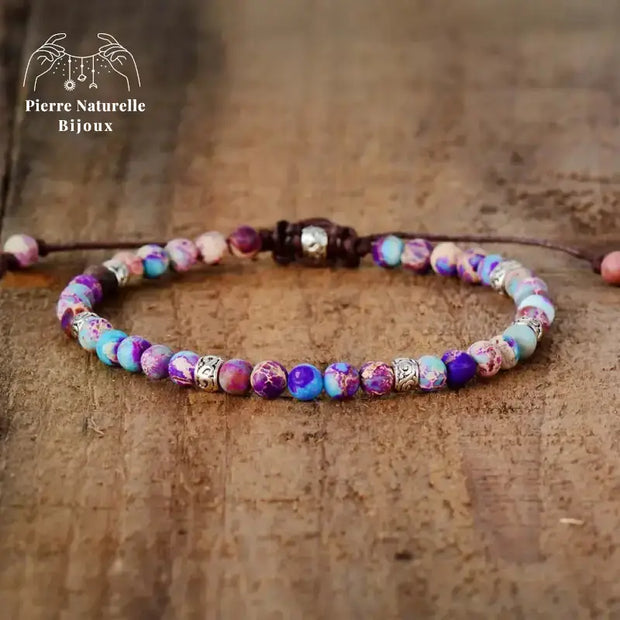 Bracelet en Jaspe impérial | Bracelets | pierre naturelle bijoux