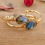 Bracelet cuivre "Vibration" en Labradorite | Bracelets | pierre naturelle bijoux
