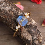 Bracelet cuivre en Labradorite et Pierre de lune | Bracelets | pierre naturelle bijoux