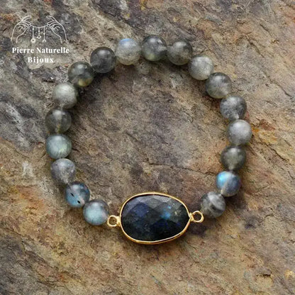 Bracelet "Stabilité intérieure" en Labradorite | Bracelets | pierre naturelle bijoux