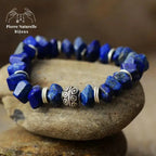 Bracelet "Astre" en Lapis-lazuli | Bracelets | pierre naturelle bijoux