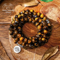 Bracelet mala en œil de tigre | Bracelets | pierre naturelle bijoux