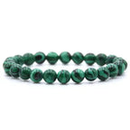Bracelet duo en Malachite