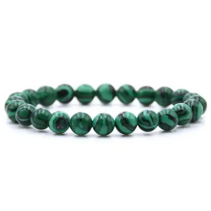 Bracelet duo en Malachite