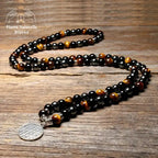 Bracelet en œil de tigre et Hématite | Bracelets | pierre naturelle bijoux