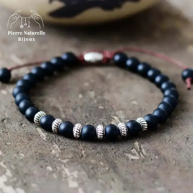 Bracelet en Onyx | Bracelets | pierre naturelle bijoux