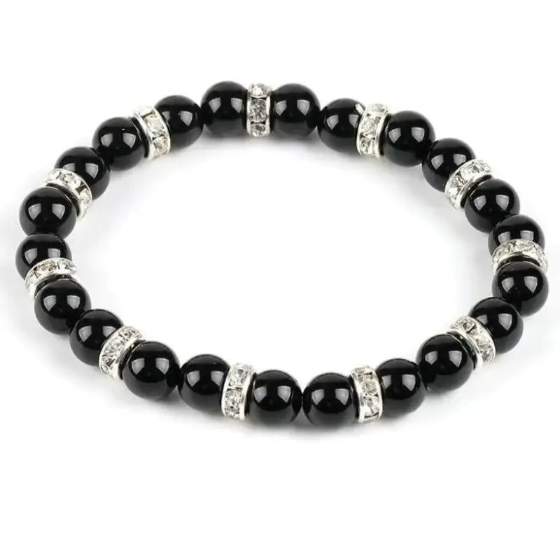 Bracelet "Renforcement" en Onyx | Bracelets | pierre naturelle bijoux