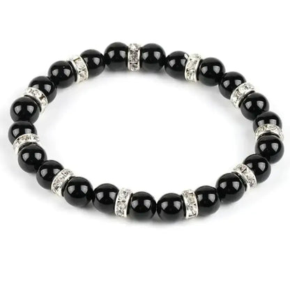Bracelet "Renforcement" en Onyx | Bracelets | pierre naturelle bijoux