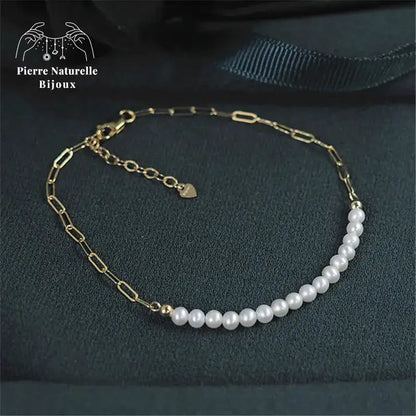Bracelet en Perle d'eau douce | Bracelets | pierre naturelle bijoux