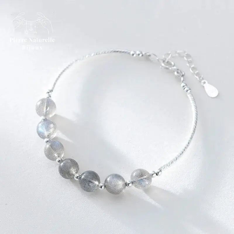 Bracelet "Féminin" en Pierre de lune | Bracelets | pierre naturelle bijoux