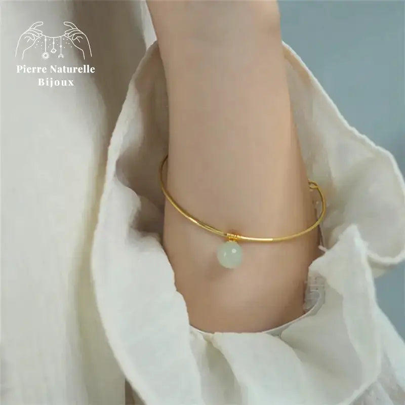 Bracelet en pierre Jade | Bracelets | pierre naturelle bijoux
