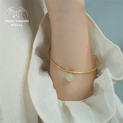 Bracelet en pierre Jade | Bracelets | pierre naturelle bijoux