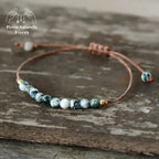 Bracelet "Confiance en soi" en pierre Jaspe | Bracelets | pierre naturelle bijoux
