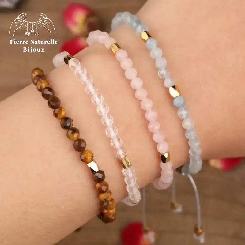 Bracelet "Elégance" en œil de tigre