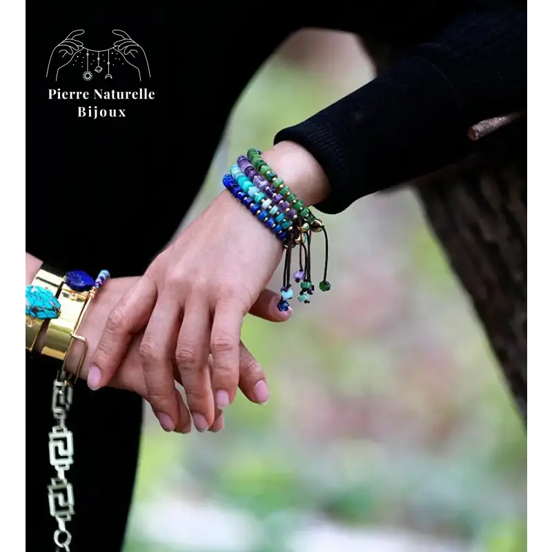 Bracelet "Héraclès" en pierres naturelles | Bracelets | pierre naturelle bijoux