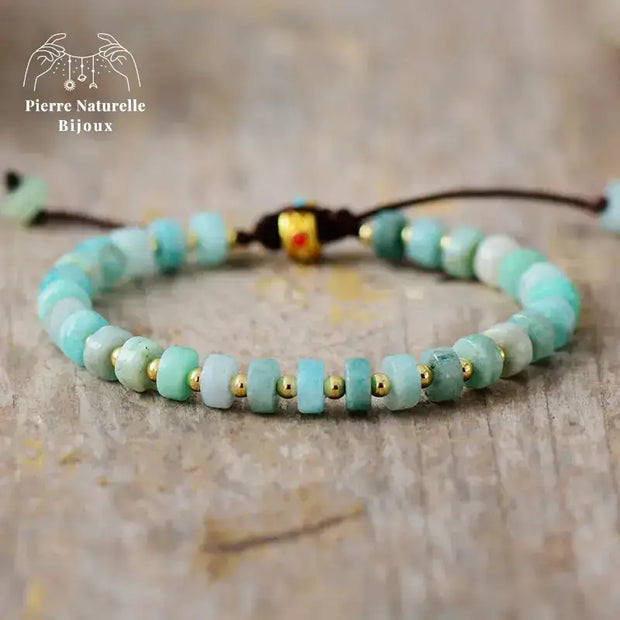 Bracelet "Héraclès" en amazonite