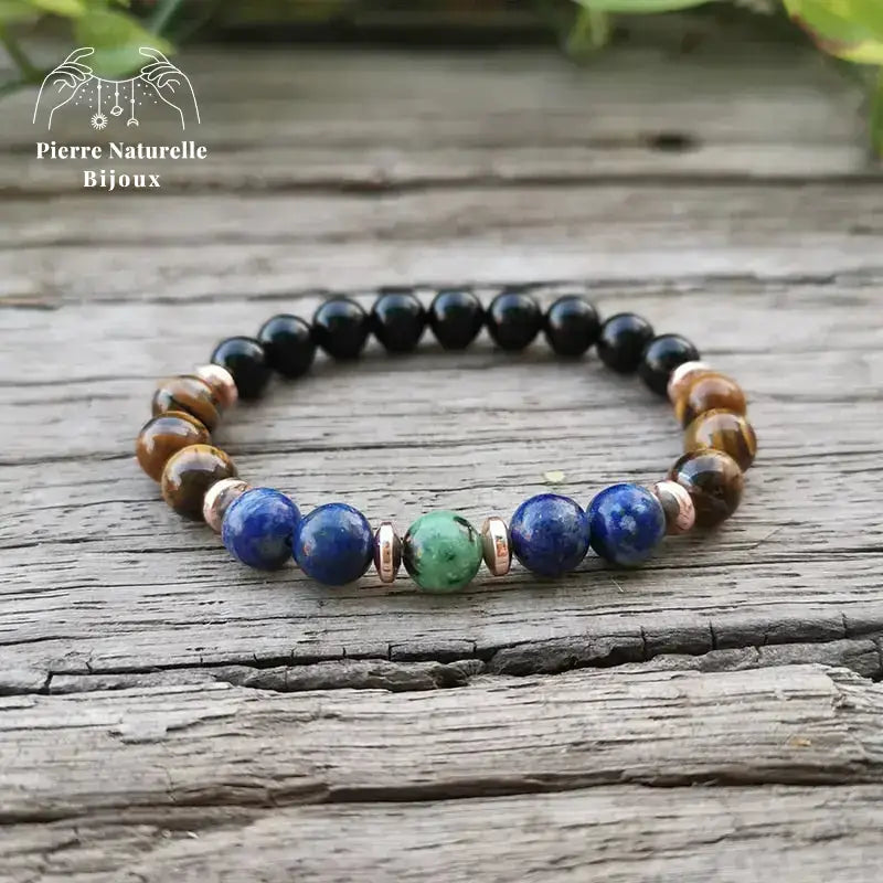 Bracelet "Profondeur" en pierres naturelles | Bracelets | pierre naturelle bijoux