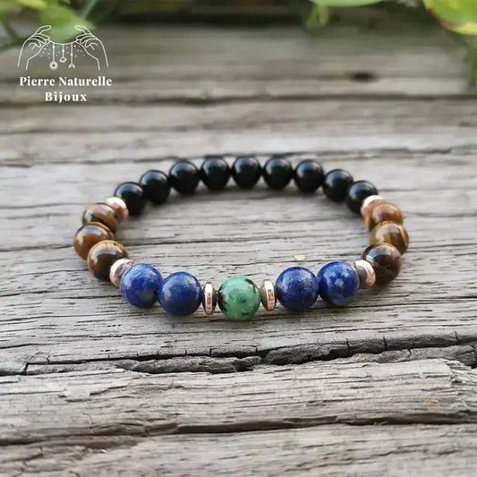Bracelet "Profondeur" en pierres naturelles | Bracelets | pierre naturelle bijoux