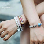 Bracelet "Arbre de vie" en Quartz rose | Bracelets | pierre naturelle bijoux