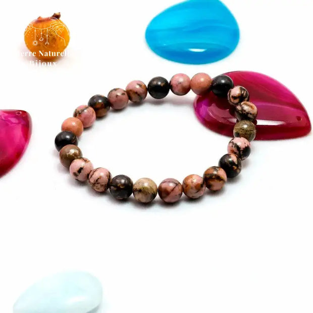 Bracelet en Rhodonite | Bracelets | pierre naturelle bijoux