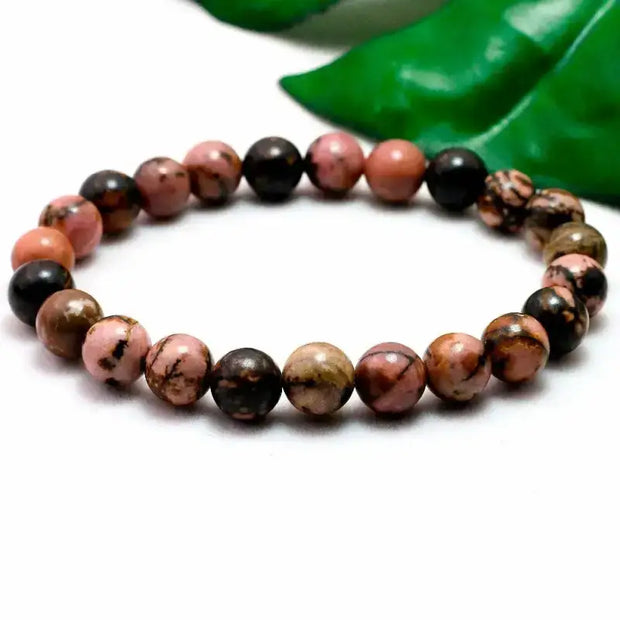 Bracelet en Rhodonite | Bracelets | pierre naturelle bijoux