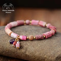 Bracelet "Adoration" en Rhodonite | Bracelets | pierre naturelle bijoux