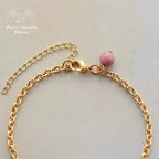 Bracelet "Amulette" en Rhodonite | Bracelets | pierre naturelle bijoux